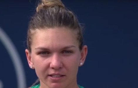 Simona Halep, dupa ce a pierdut finala la Cincinnati: Am fost foarte obosita