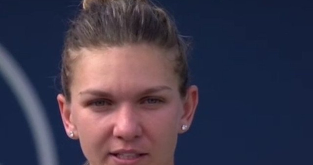 Simona Halep, dupa ce a pierdut finala la Cincinnati: Am fost foarte obosita