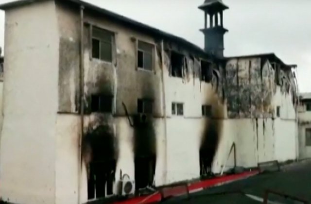 Cel putin 18 persoane au murit in incendiul unui hotel din China / VIDEO