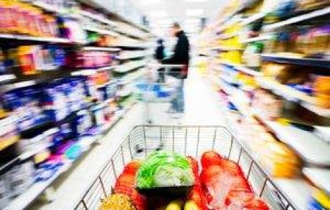 Alimentele s-ar putea scumpi cu pana la 15% intr-o luna