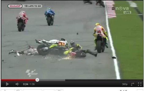  Video  Accident mortal la Grand Prix-ul Malaysiei