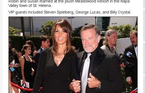 Robin Williams s-a casatorit