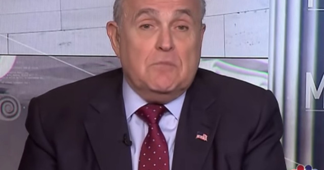 Giuliani: Probabil ar fi trebuit sa mentionez in scrisoare ca nu il reprezint pe presedinte