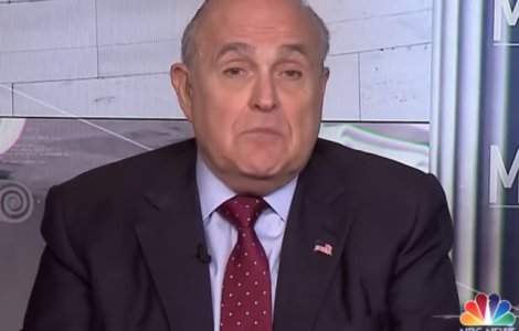 Giuliani: Probabil ar fi trebuit sa mentionez in scrisoare ca nu il reprezint pe presedinte