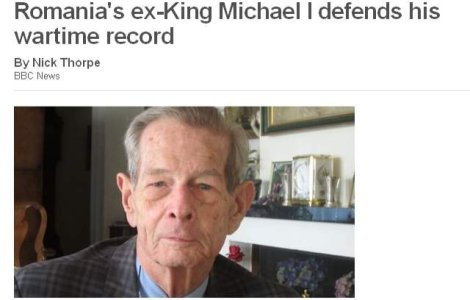 Replica Regelui Mihai la acuzatiile lui Basescu