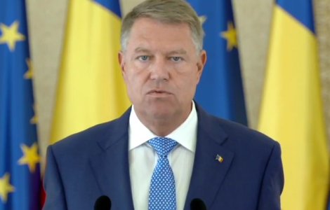 Iohannis: "Am luat decizia sa suspend sedinta CSAT" / VIDEO