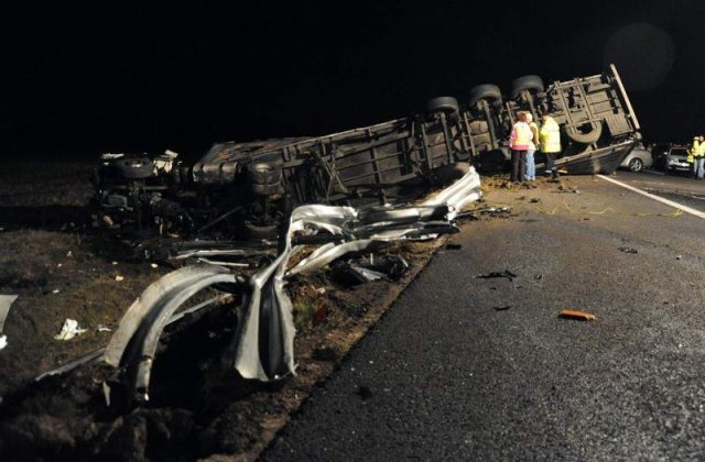 Tragedie in Ungaria: 14 romani au murit in urma unui accident rutier