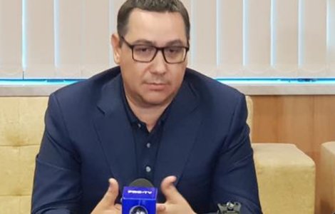 Ponta: Astept sa aflu de Gabriela Firea daca e "securista", "omul Statului Paralel" sau "platita de Soros"