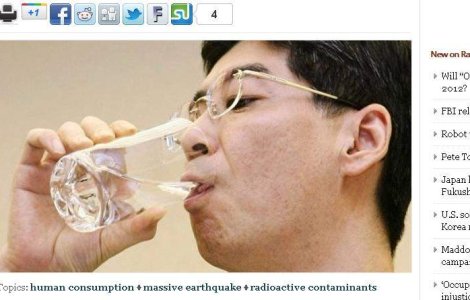 Tu ai bea apa din centrala Fukushima?