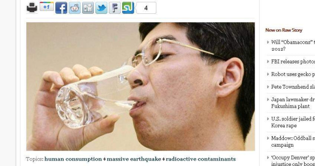 Tu ai bea apa din centrala Fukushima?