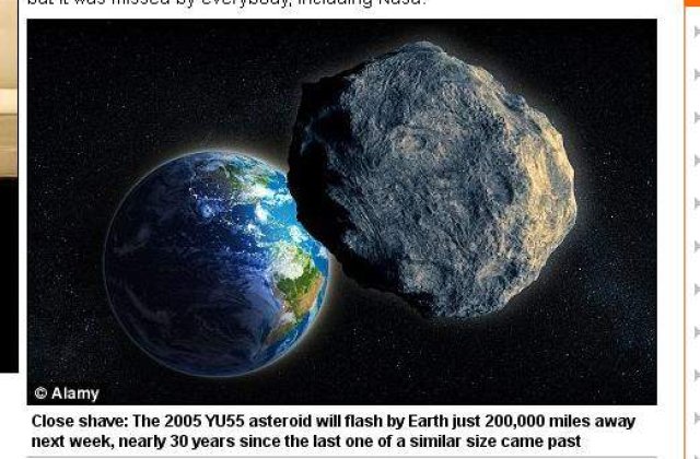 Poate asteroidul care ameninta Pamantul sa explice Geneza?