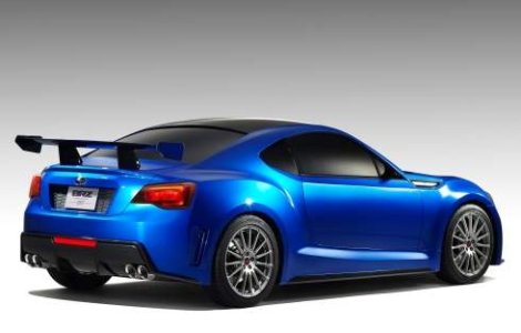 Subaru BRZ Concept - Prima poza cu noul coupe Subaru!