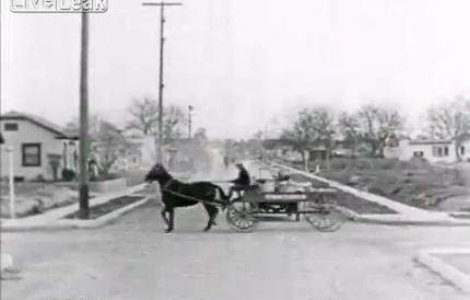  Video  Cel mai vechi accident din lume surprins in imagini