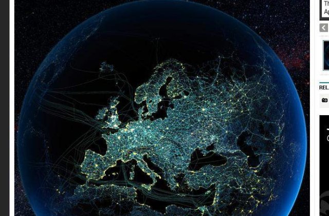 [FOTO] Cum arata Pamantul in era tehnologiei?