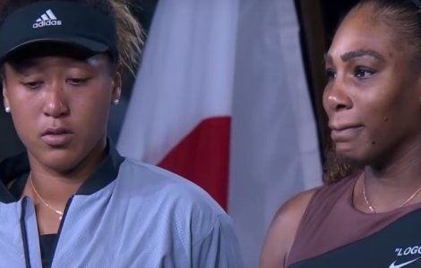 Reactia bizara a organizatorilor de la US Open dupa scandalul din finala/ VIDEO