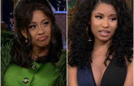 Cardi B si Nicki Minaj s-au luat la bataie la o petrecere organizata la Saptamana Modei de la New York/ VIDEO
