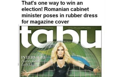 Ce scrie presa straina despre pictorialul Elenei Udrea