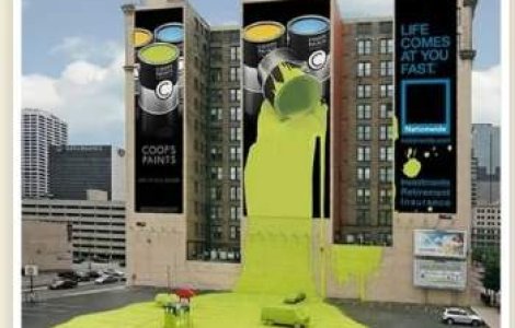  Top  Cele mai mari si mai indraznete reclame din lume