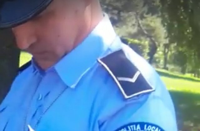 Copil batut de un politist de la Locala pentru ca a prins peste in parcul IOR/ VIDEO