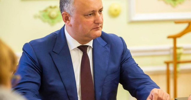 Igor Dodon, la Congresul familiei: Festivalurile minoritatilor sexuale ar trebui scoase in afara legii