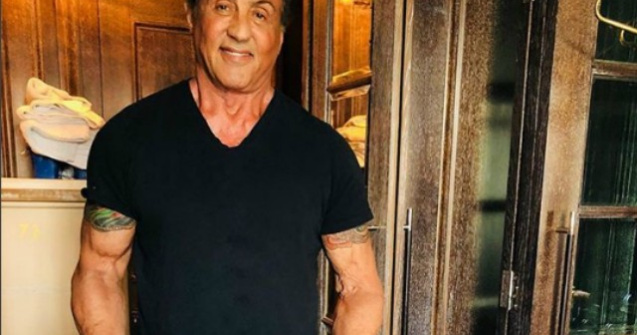 La 72 de ani, Sylvester Stallone se antreneaza pentru "Rambo 5"