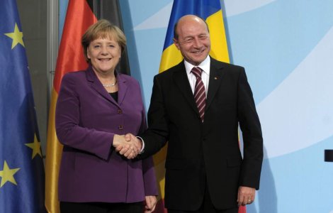 Germanii nu ne dau euro cand vrea Basescu