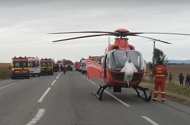 Accident rutier grav in judetul Vrancea. Patru persoane, printre care si un copil, au murit / VIDEO
