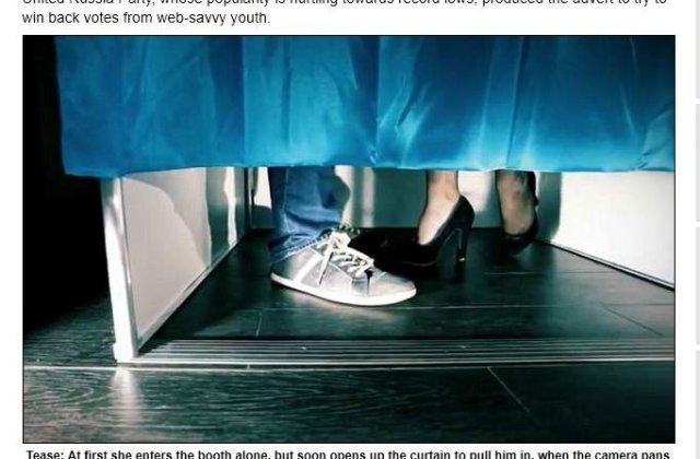 Sex si vot: Cum isi cheama Rusia cetatenii la urne?