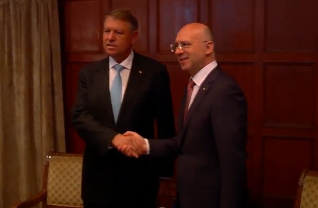 Klaus Iohannis, intrevedere cu premierul Moldovei la New York. Despre ce s-a discutat