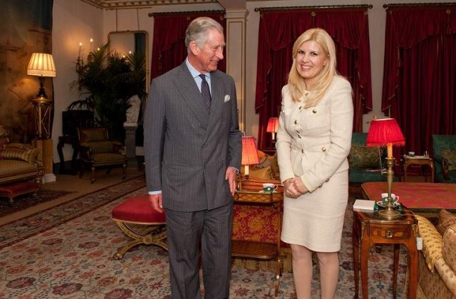Londra: Elena Udrea s-a intalnit cu printul Charles