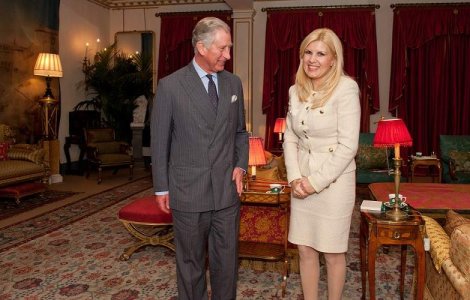 Londra: Elena Udrea s-a intalnit cu printul Charles