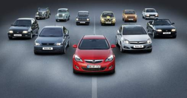 Compactele Opel implinesc 75 ani. Kadett si Astra la aniversare