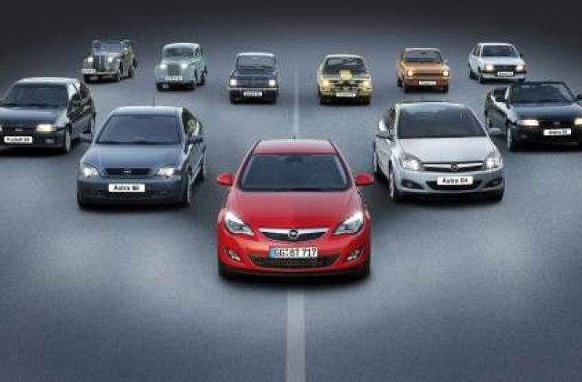 Compactele Opel implinesc 75 ani. Kadett si Astra la aniversare