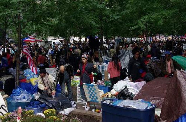 "Ocupati Wall Street": Incidente si retineri la New York