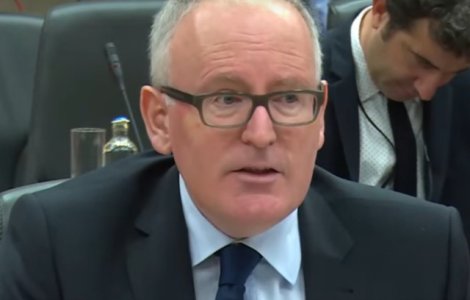 Frans Timmermans: Independenta sistemului judiciar si capacitatea sa de a lupta impotriva coruptiei sunt esentiale pentru o Romanie puternica in UE