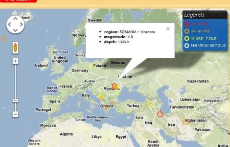 Vrancea se cutremura din nou