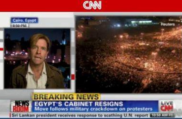 [VIDEO] Guvernul egiptean si-a dat demisia