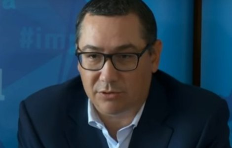 Ponta, despre legea offshore: Noi vom vota pentru un proiect de lege care sa permita efectuarea exploatarii