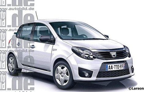 Cum ar putea arata cel mai mic model Dacia?