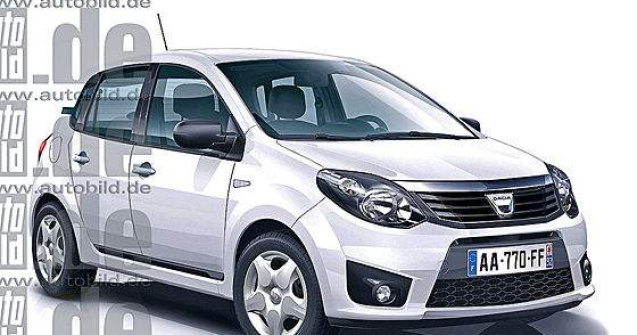 Cum ar putea arata cel mai mic model Dacia?