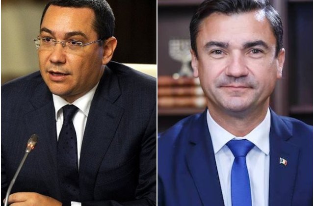 Ponta, despre Chirica: A avut curajul si a ales corect cetatenii Iasiului si nu pe Dragnea