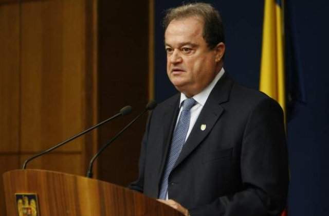 Vasile Blaga este noul presedinte al Senatului