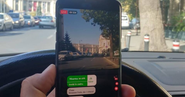 Avertisment MAI: "Oameni buni, opriti live-urile de la volan!"