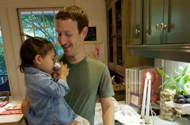 Mark Zuckerberg, amuzat de fiica sa: "Crede ca lucrez in librarie"