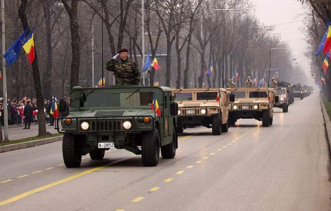 500 de jandarmi pentru Ziua Nationala in Bucuresti