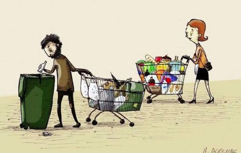  Top  10+ ilustratii ce redau fata superficiala care guverneaza lumea in care traim