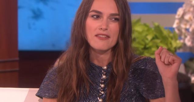 Motivul pentru care Keira Knightely nu isi lasa fiica sa se uite la an