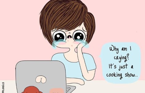  Top  10+ ilustratii haioase in care se poate regasi orice femeie