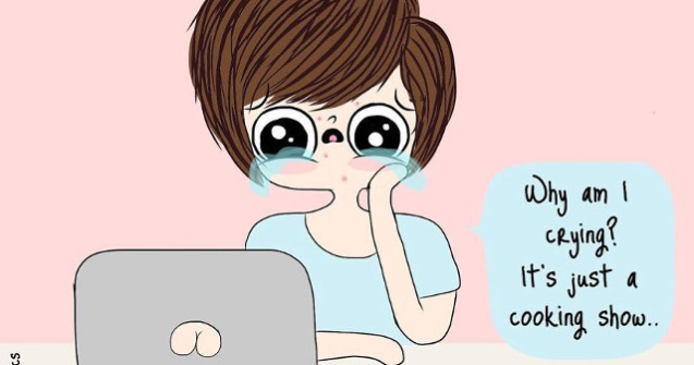  Top  10+ ilustratii haioase in care se poate regasi orice femeie