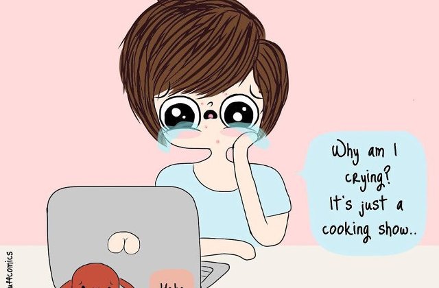 10+ ilustratii haioase in care se poate regasi orice femeie